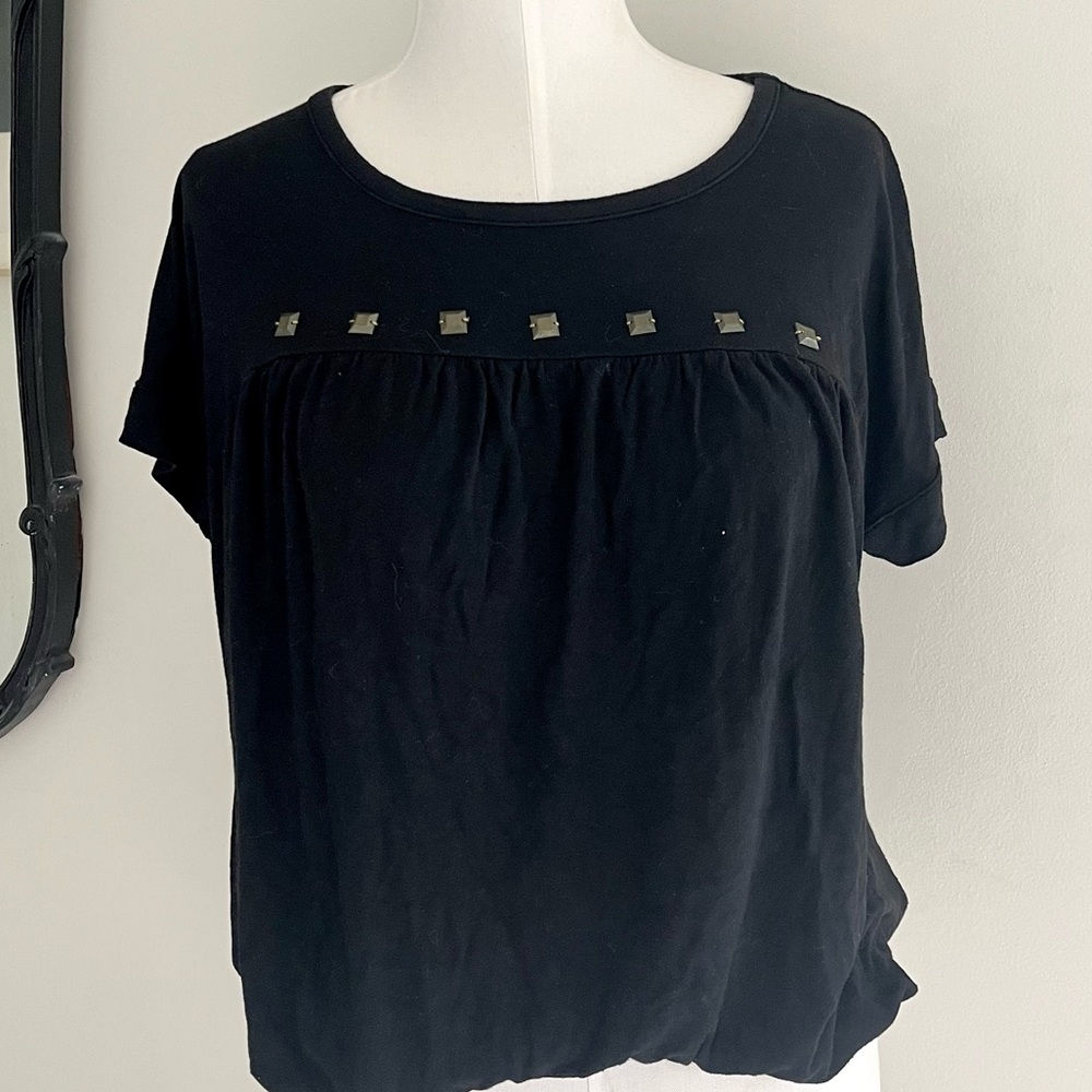 Brooklyn Industries black with studs Top